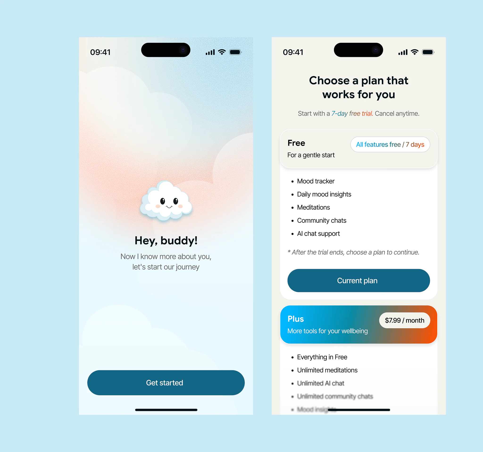 Cloumi — app screen 3