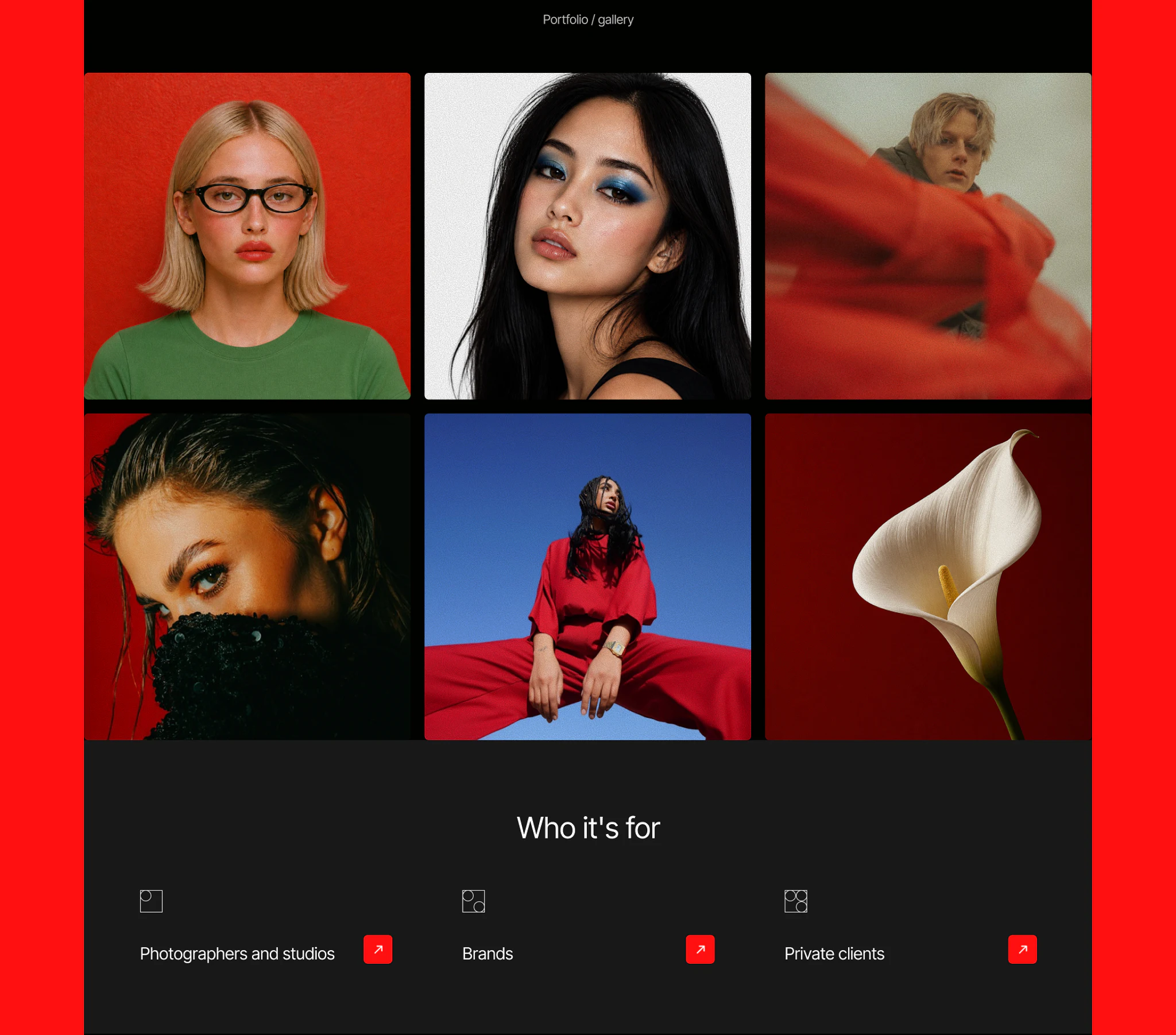 Lume Studio — website screenshot 3