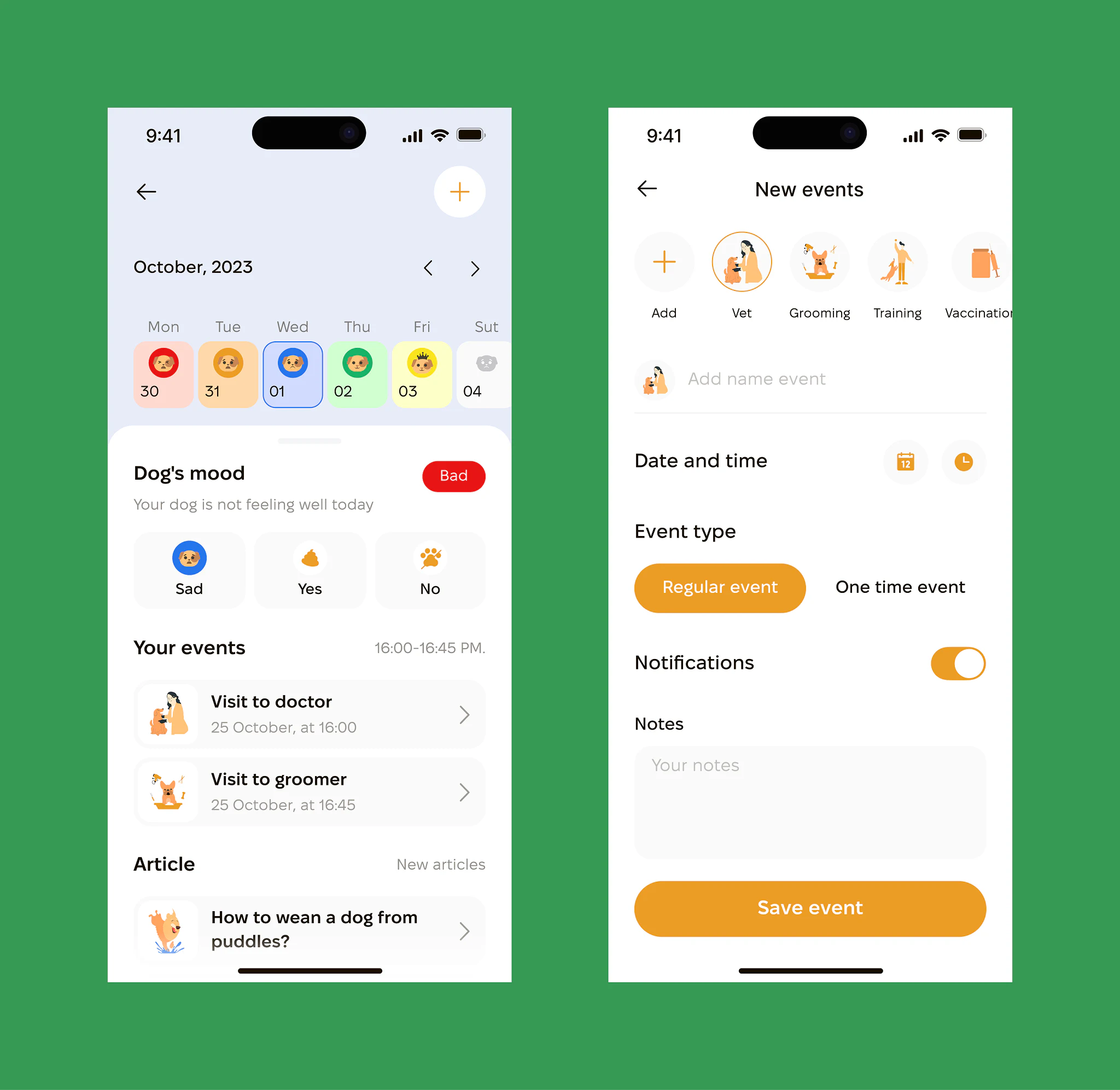 PackPawer — Journal & Events